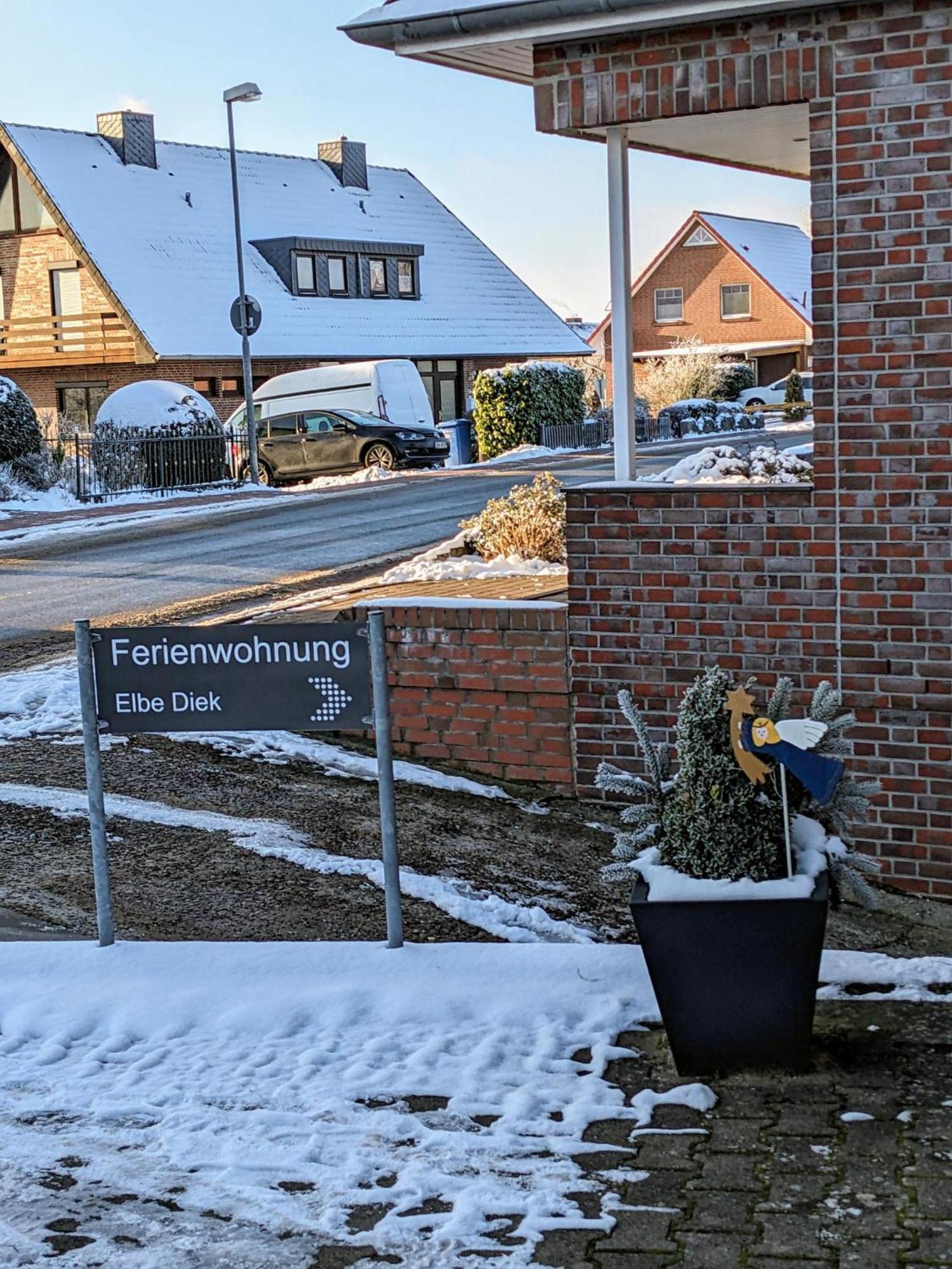 Ferienwohnung Elbe Diek Stelle Экстерьер фото